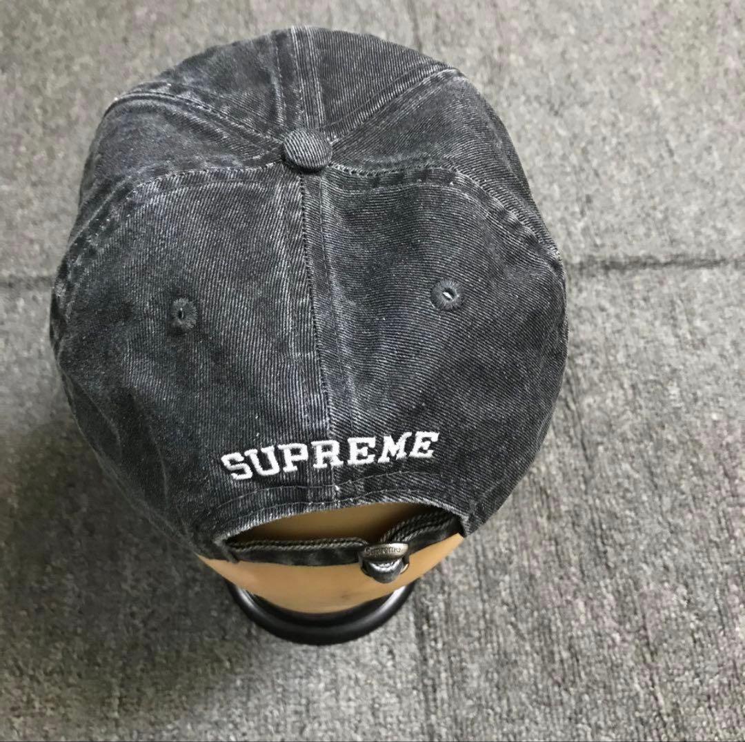 【希少】Supremeシュプリーム ウォッシュド デニム Sロゴ キャップ