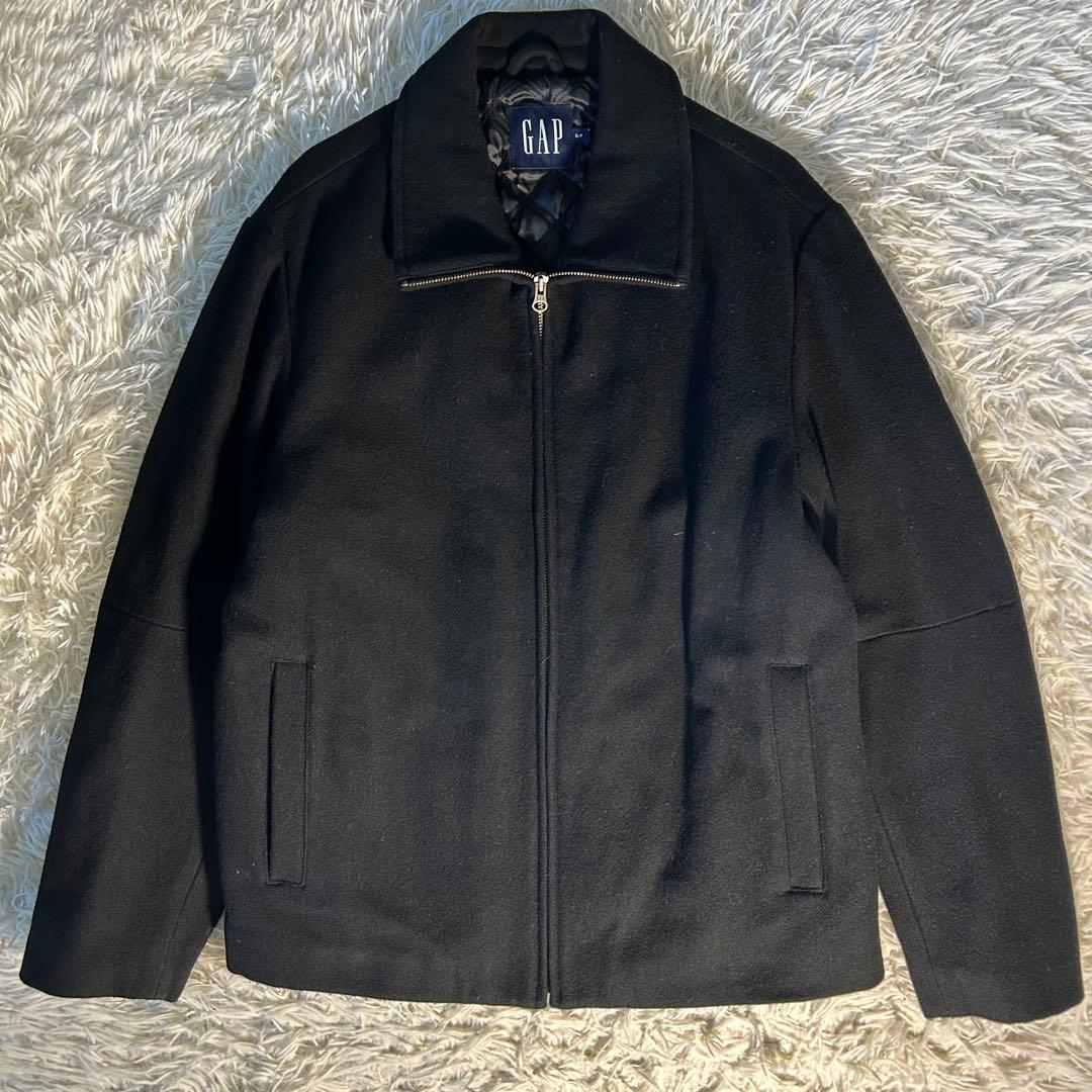 GAP 90's　オールドギャップ　中綿キルティング　フルジップウールジャケット
