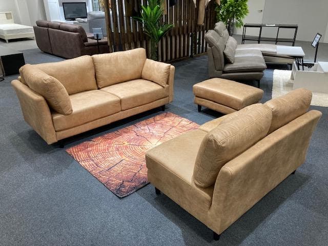 コーナーソファ　カウチソファー　レイアウトフリー　レザーファブリック　新品