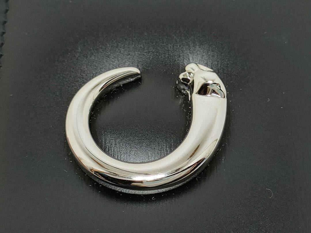 正規品 カルティエ パンテール 三つ折り長財布 黒 箱付