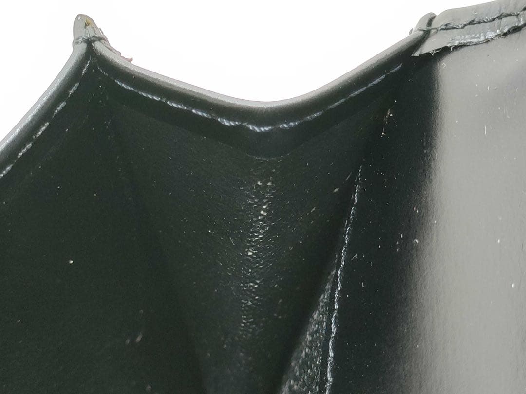 正規品 カルティエ パンテール 三つ折り長財布 黒 箱付