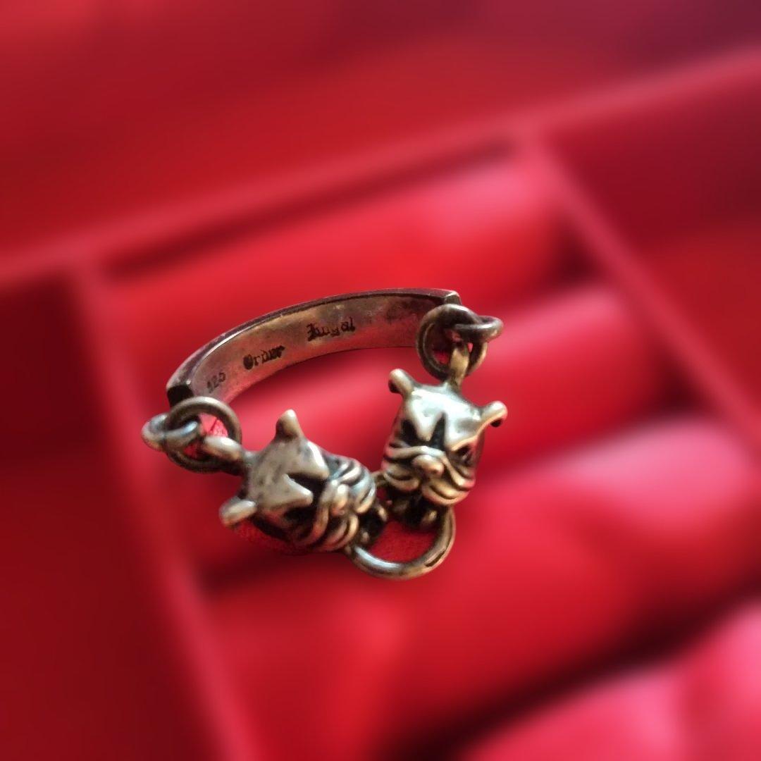 ロイヤルオーダー　リング　指輪　ブルドッグ　ピットブル