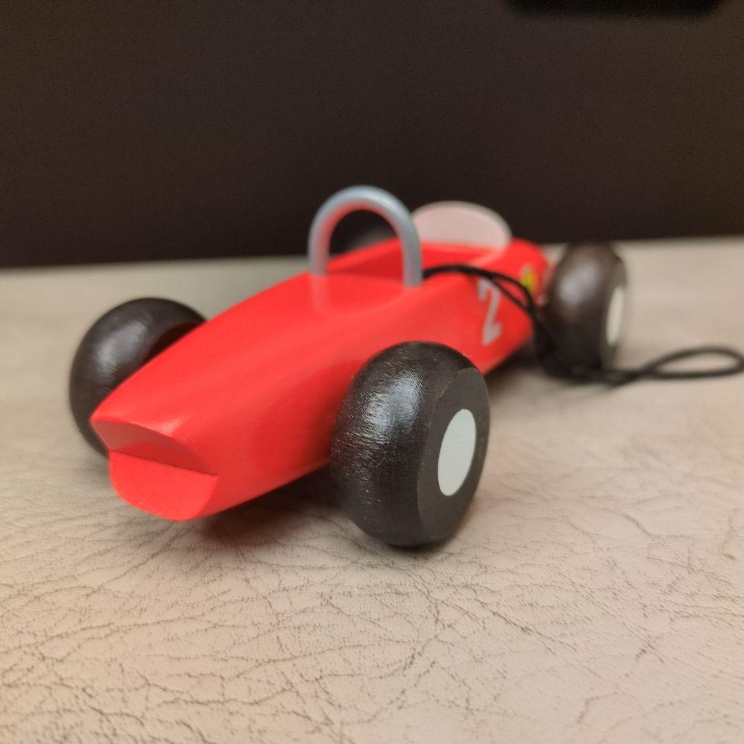 フェラーリ　F1　ミニカー　ディーノ　ヴィンテージ　木製　非売品
