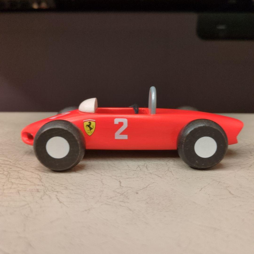 フェラーリ　F1　ミニカー　ディーノ　ヴィンテージ　木製　非売品