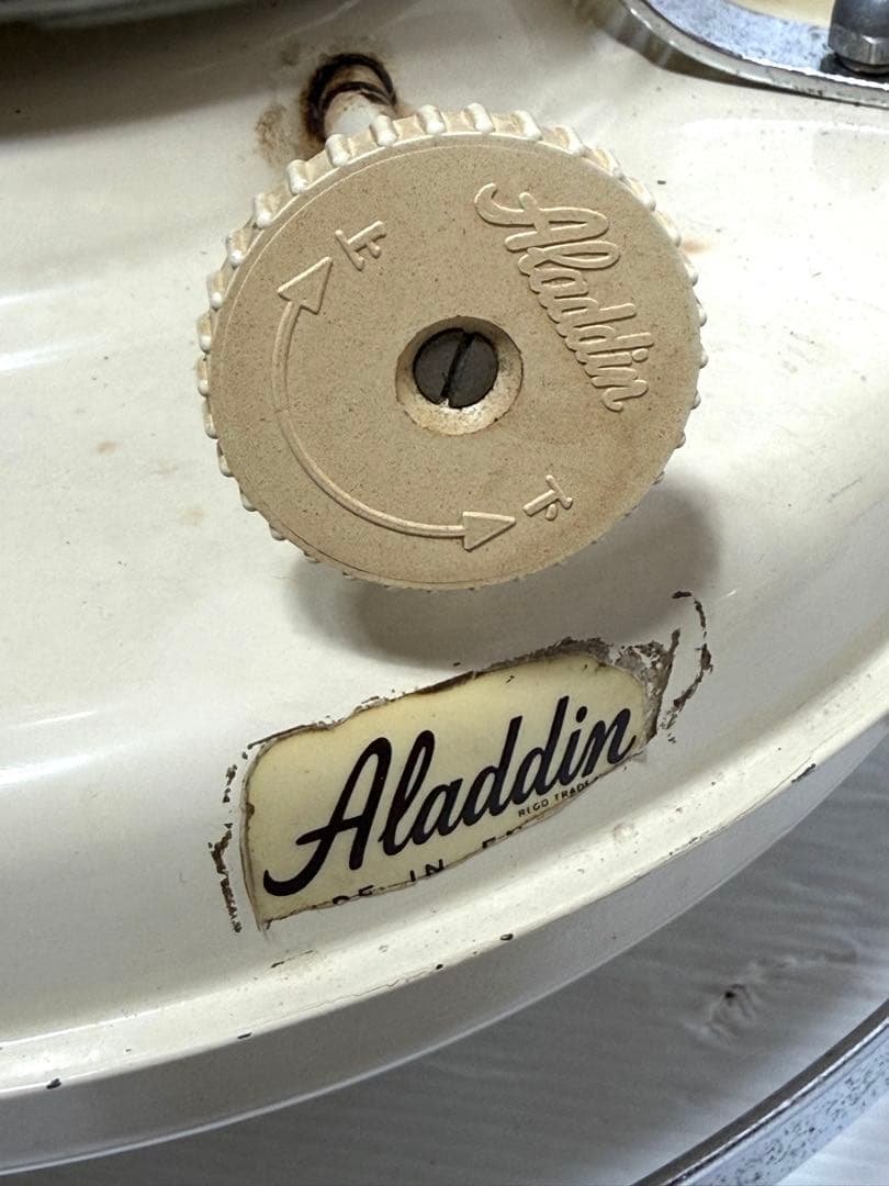 レア アラジン ヤナセ販売 芯交換済み♪ 石油ストーブ 25型 アンティーク