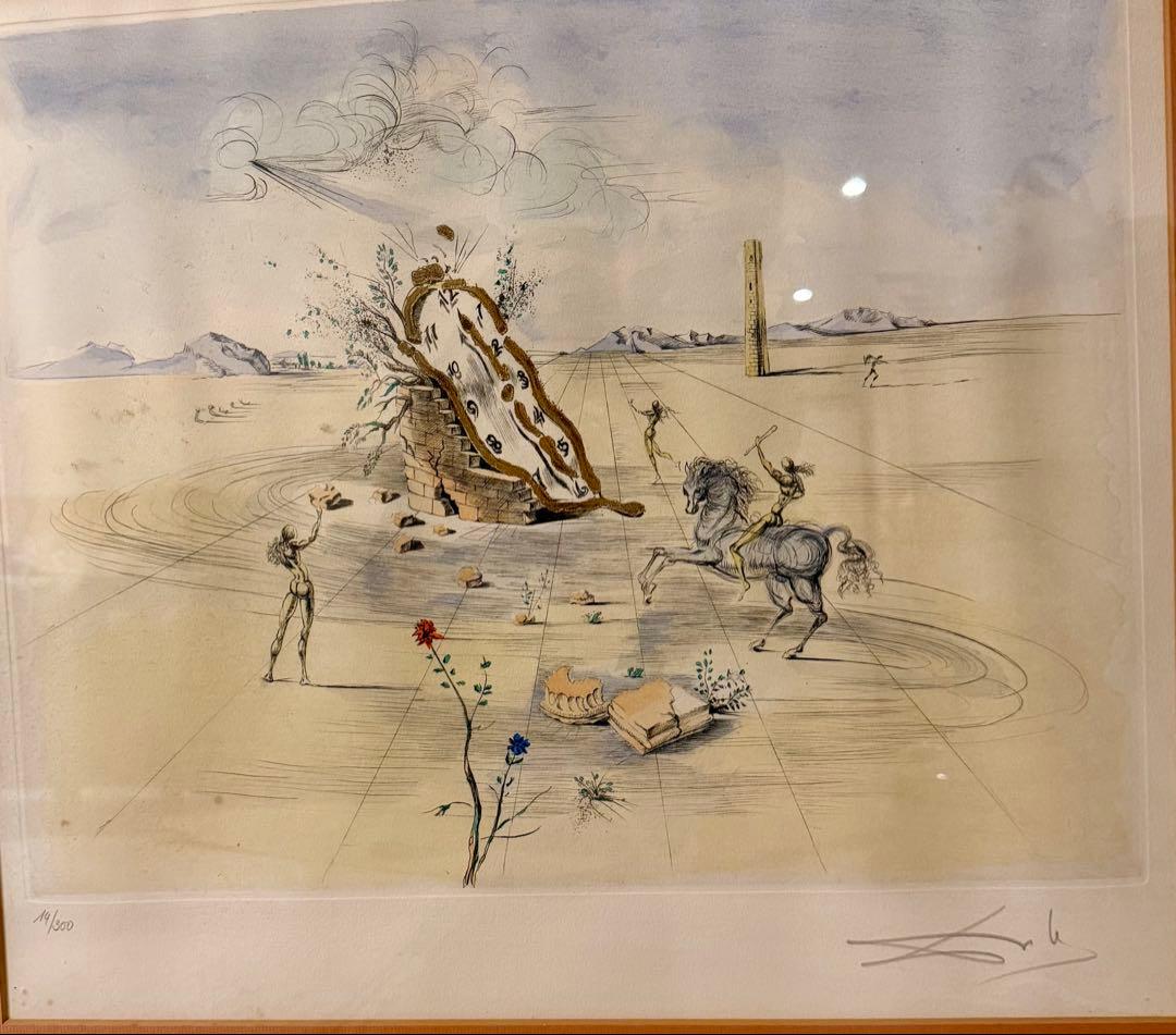 サルバドール・ダリ「The Cosmic Horseman」版画額装 #196