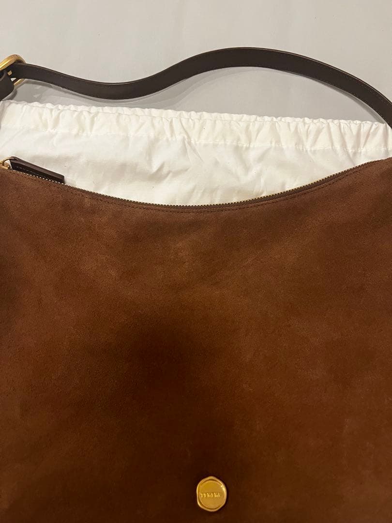 LEMEME Sac Agnesブラウン　ルメメ　ショルダーバッグ