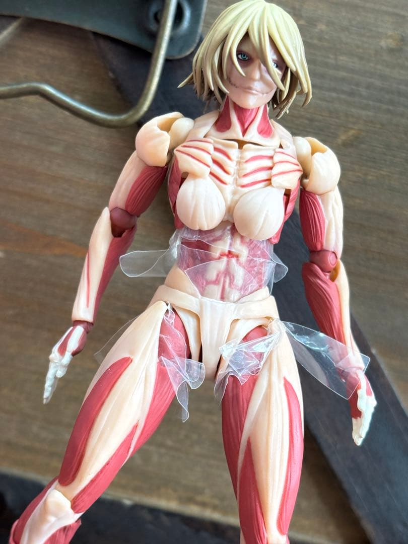 海洋堂 リボルテック アメイジングヤマグチ 進撃の巨人 女型の巨人