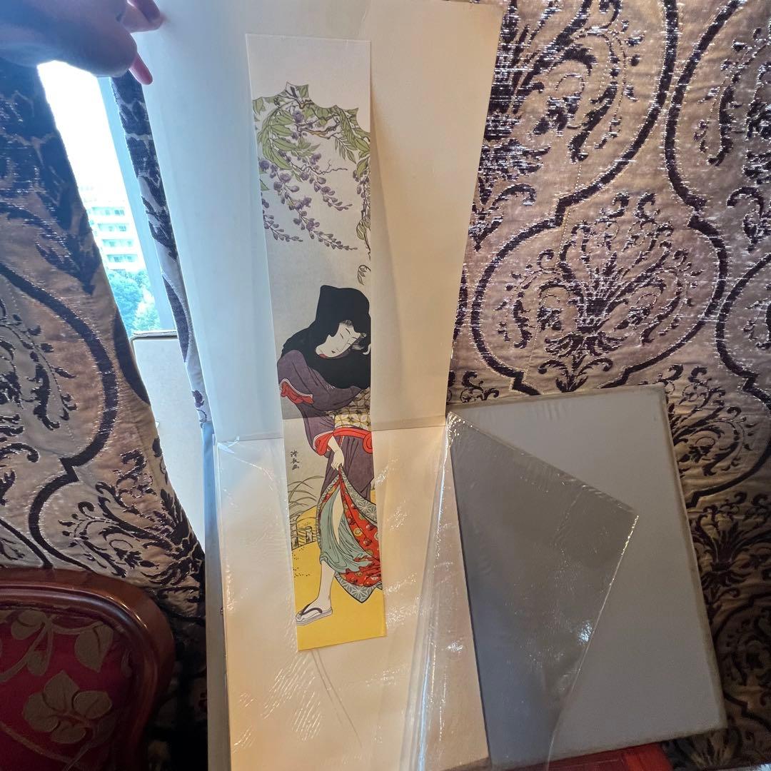 貴重　清長　鳥居清長 浮世絵名品選　集英社 kiyonaga Ukiyo-e