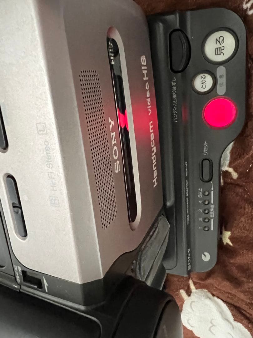 動作良好Video.Hi8 ソニー CCD-RV100 高画質8ミリビデオカメラ