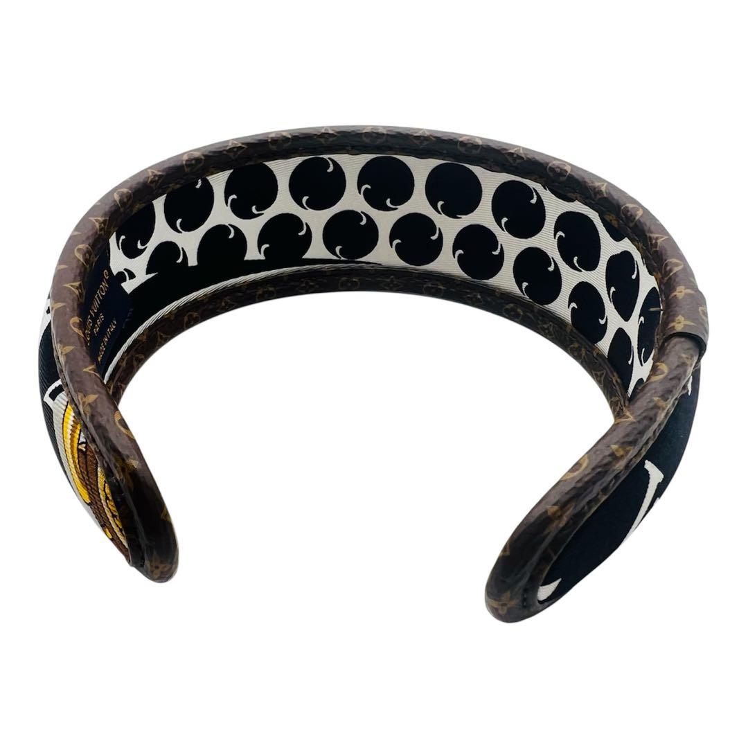 超美品　ルイヴィトン　カチューシャ　ヘアバンド　ビーマインドフル　M77394