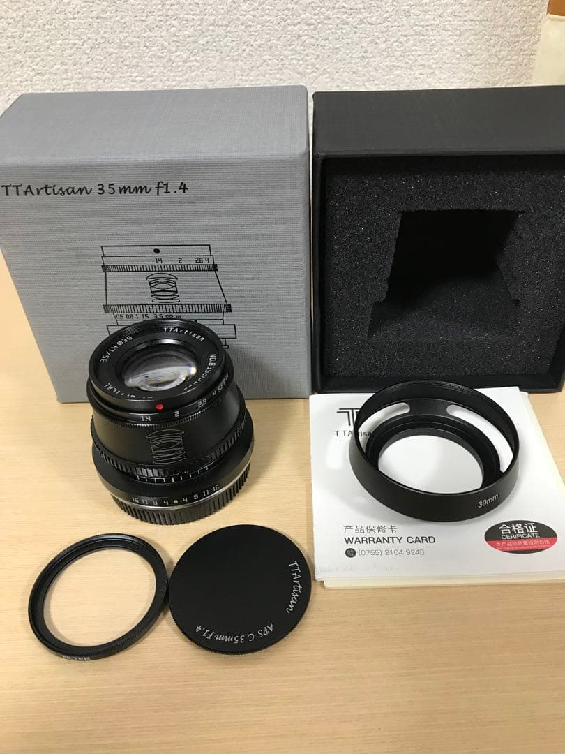 TT Artisan  35mm f1.4 マイクロフォーサーズ用