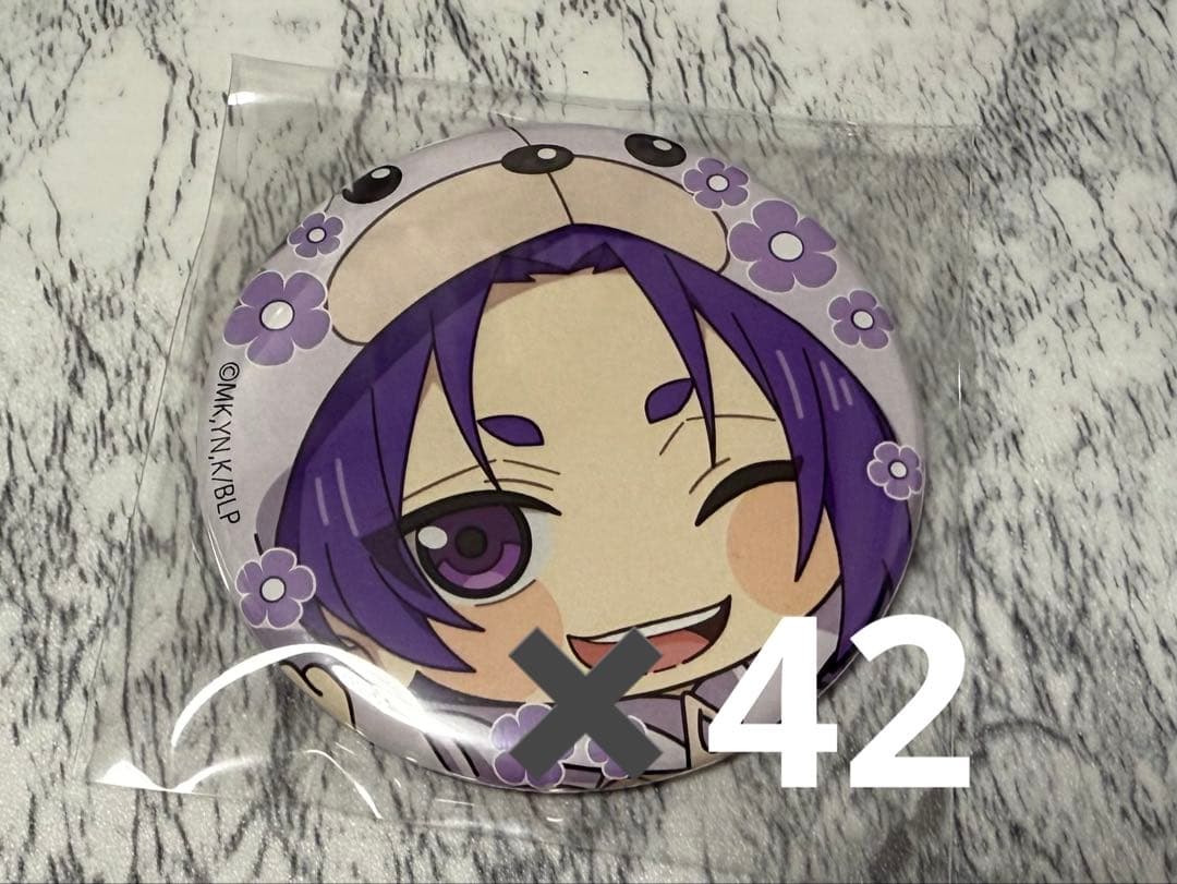 ブルーロック　ファボテリア　フラワーベア　缶バッジ　玲王