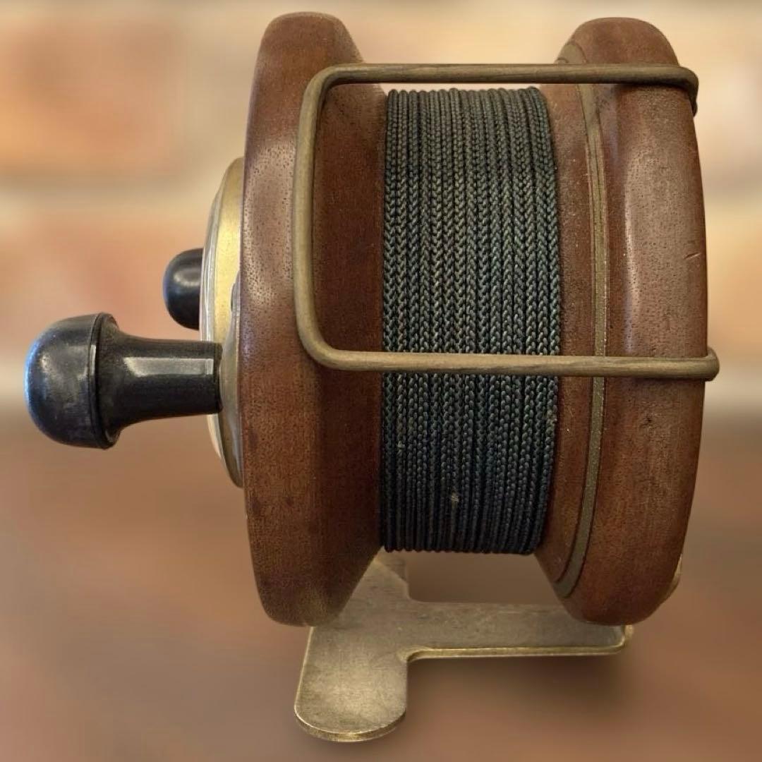 1994s 未使用Orvis FLYリール型置時計 アラーム機能付き