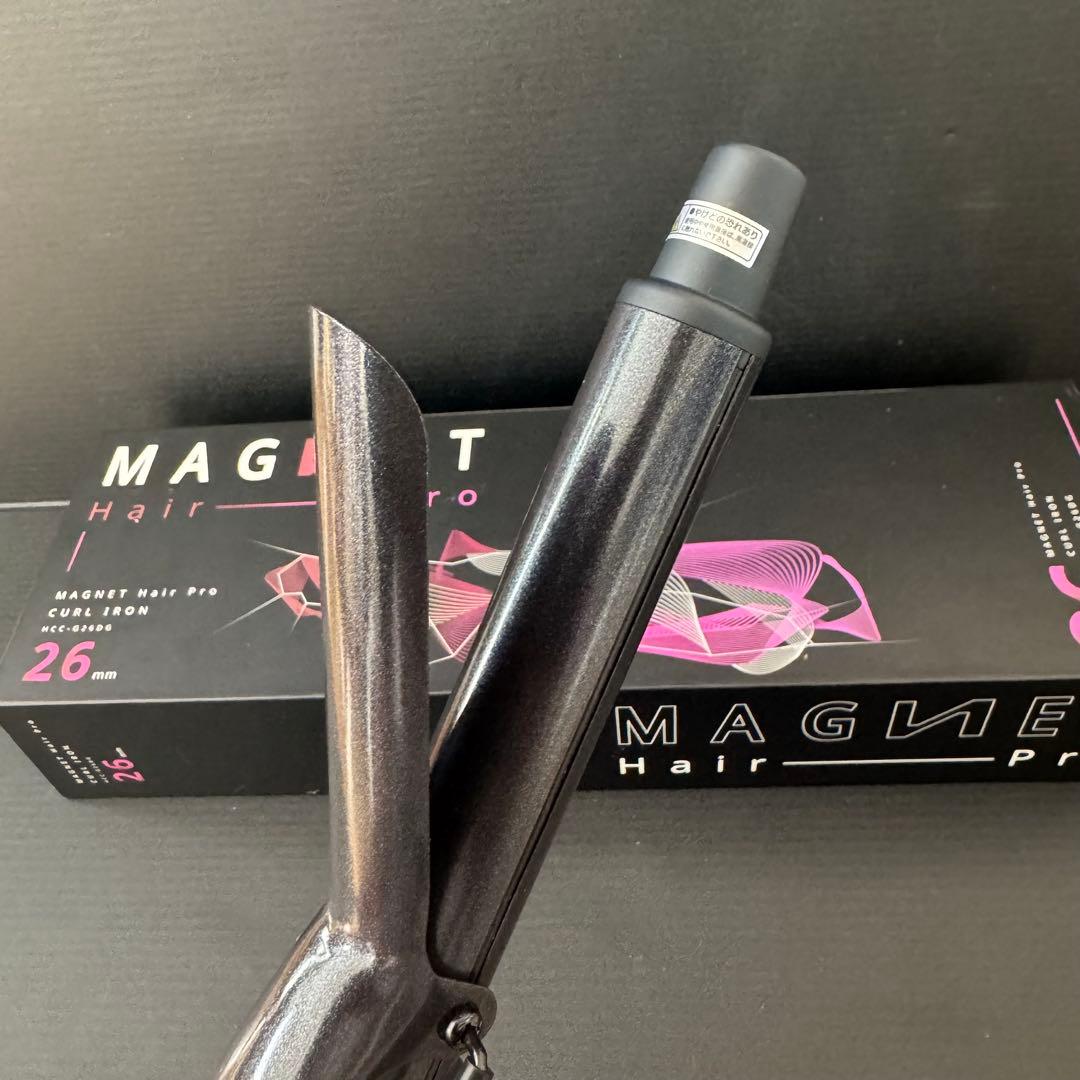 【未使用に近い】クレイツ マグネットヘアプロ コテ 26mm