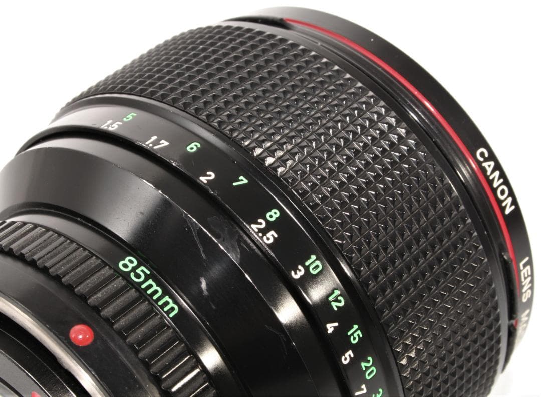 【美品】Canon キヤノン New FD 85mm F1.2 L MFレンズ