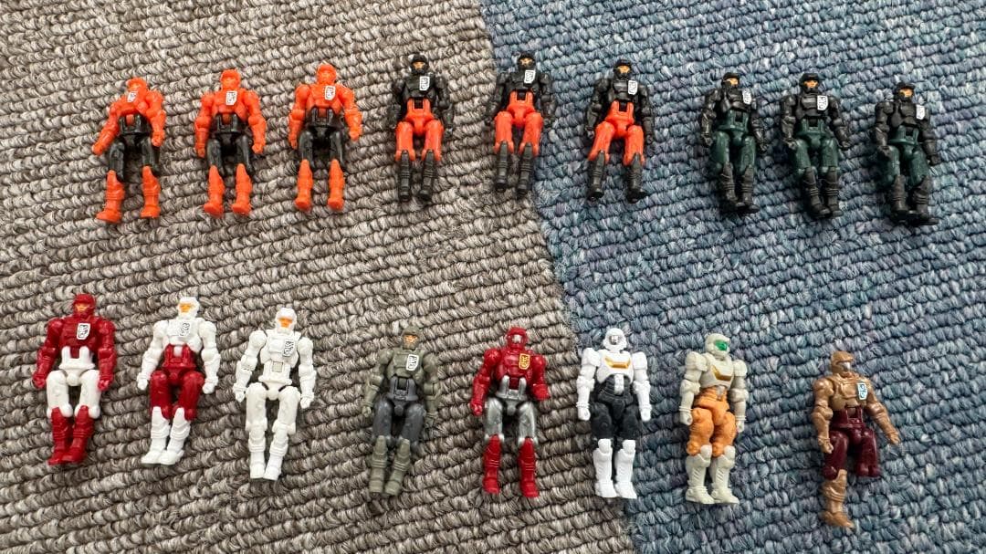 ダイアクロン 隊員、パワードスーツ、レイドチェンバー、パーツセット