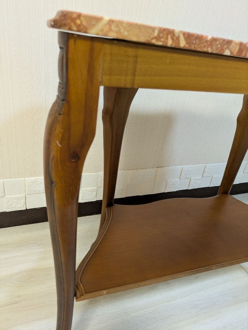 大理石　コンソールテーブル