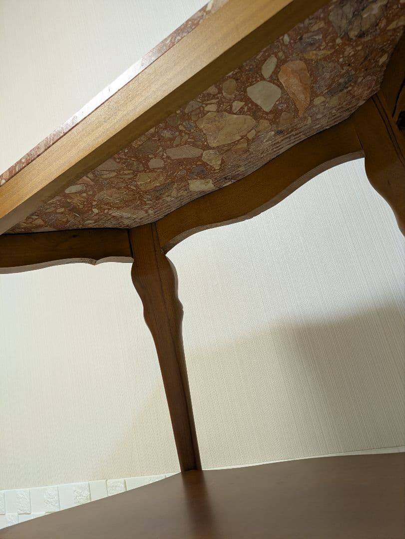 大理石　コンソールテーブル