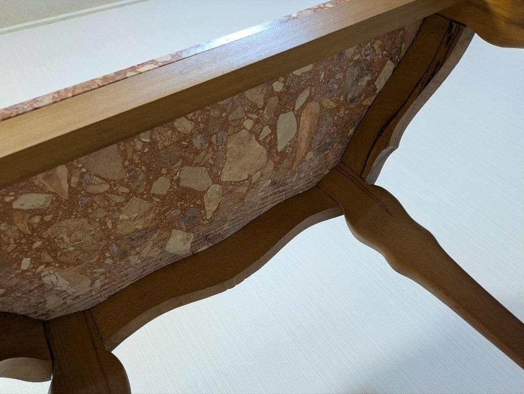 大理石　コンソールテーブル