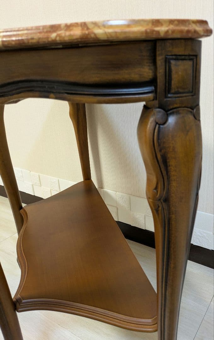 大理石　コンソールテーブル