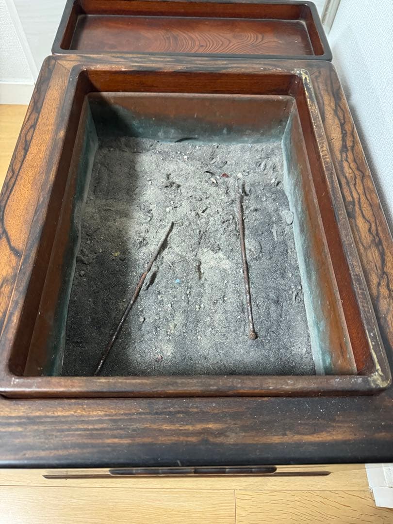 長火鉢 木製 昭和レトロ アンティーク