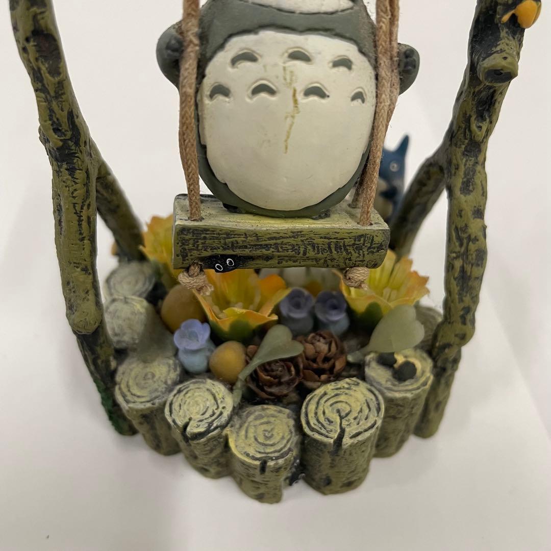 レア品 となりのトトロ ジオラマ 雑木林の遊園地 丸太ブランコ