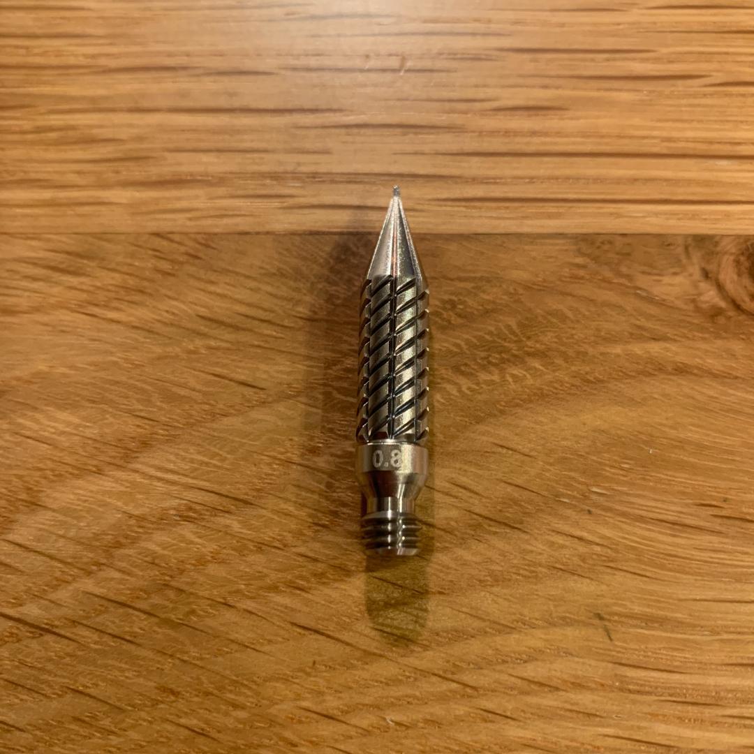 DRILLOG オリジナルステンレスペン先 0.8mm