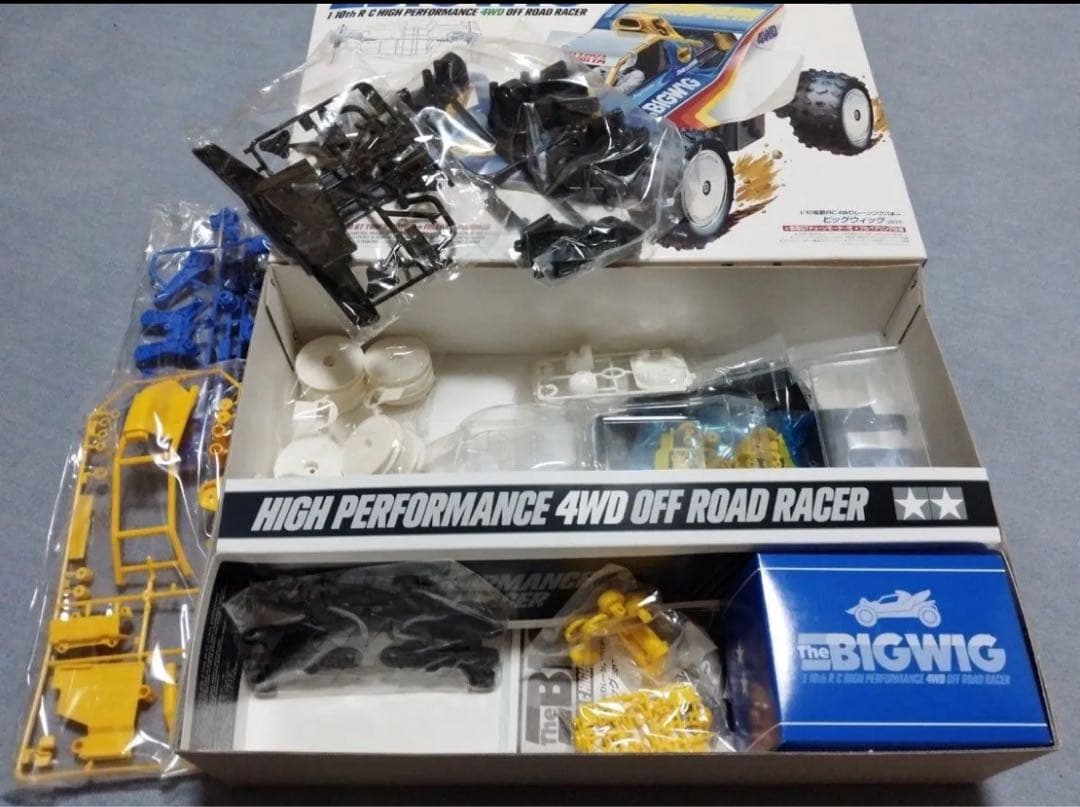 最終値下げタミヤ ビッグウィッグ復刻版 組立キット 未組立