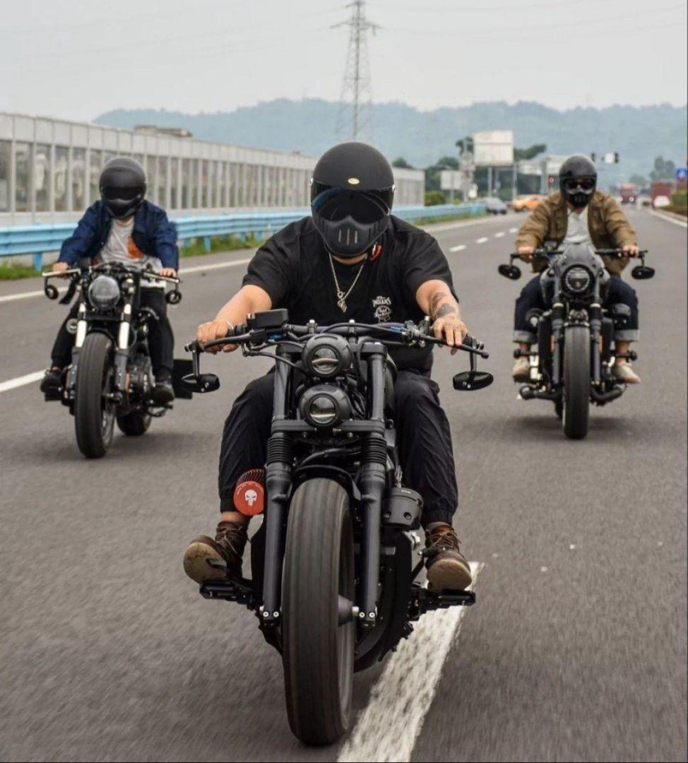 MOTOBOX レブル250 500 ヘッドライト 縦目 LED２灯化 キット