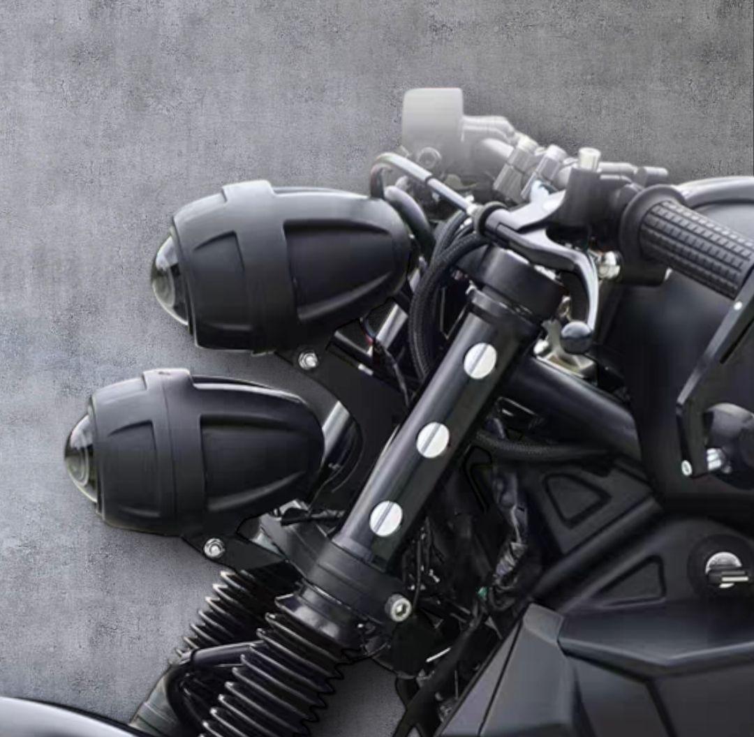 MOTOBOX レブル250 500 ヘッドライト 縦目 LED２灯化 キット