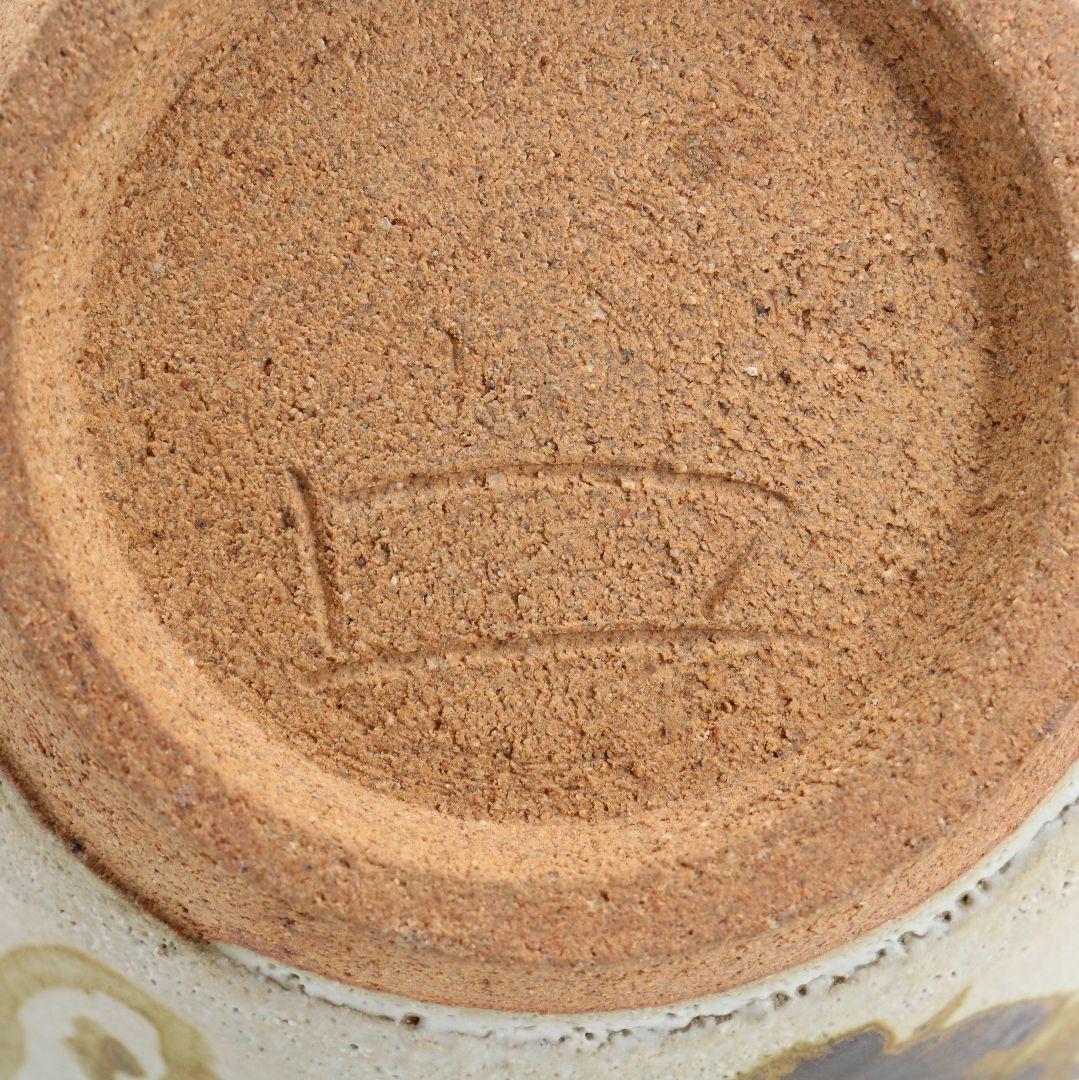 北大路魯山人作 鉄彩壷 共箱共布 共箱　M192　1F6