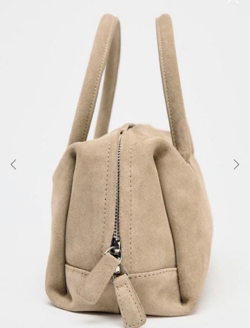【美品】ZARA スエードバッグ