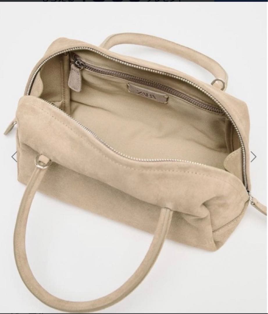 【美品】ZARA スエードバッグ