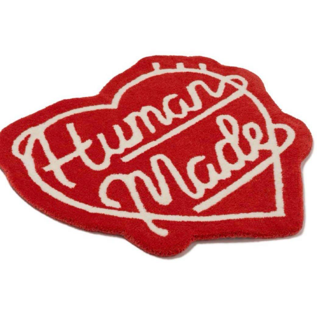 小物 HUMAN MADE Heart Rug Medium \"Red\"