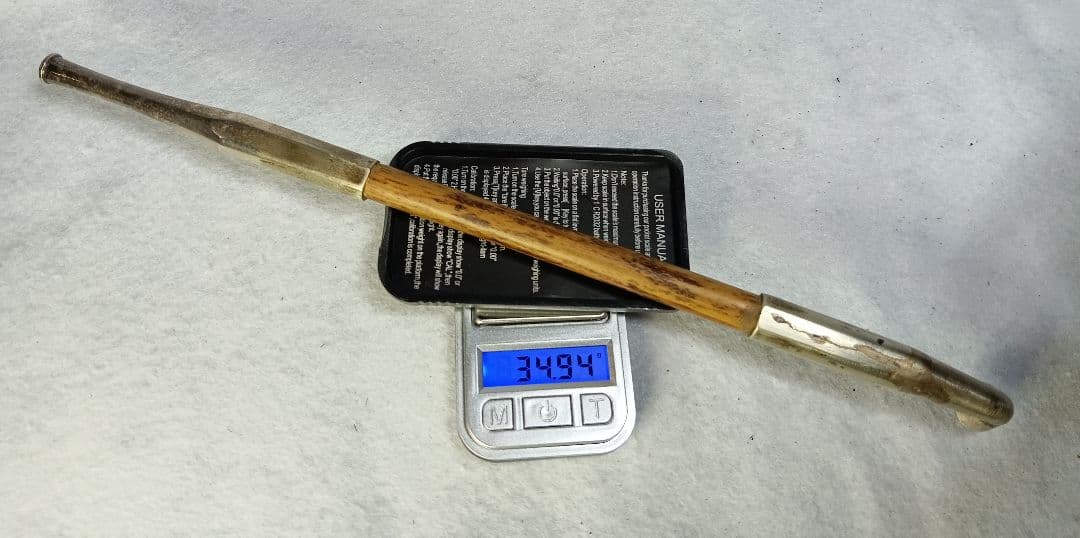 「鳳凰の図 七宝 鏡蓋 饅頭 根付」「折鶴 前金具」 煙草入 銀煙管有 江戸時代