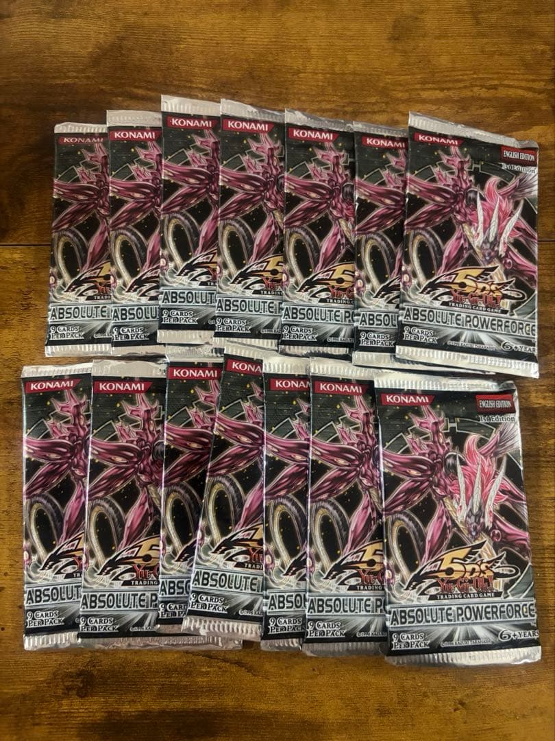 未開封 遊戯王アブソリュート・パワーフォース 絶版レア 英語 14パック