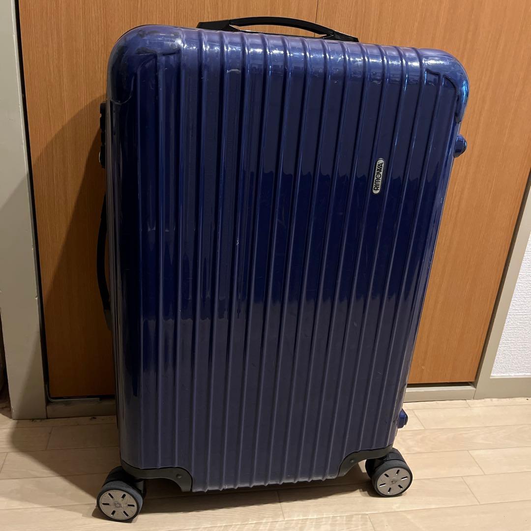 【最終値下】RIMOWA 48L キャリー　ネイビー【再掲】