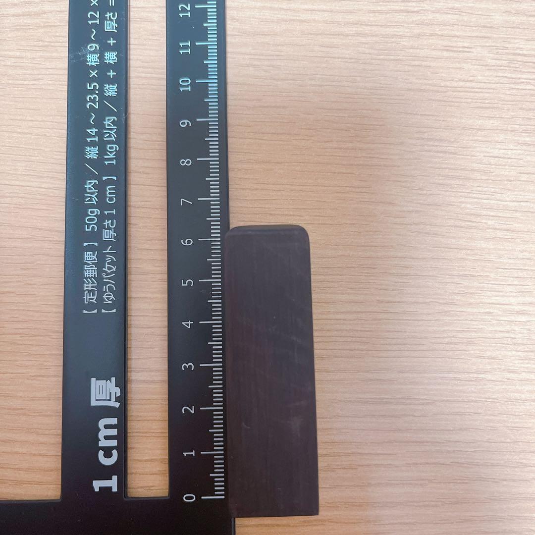 1点限り✨空白のスタンプ 正方形 木彫りネームチョップ アートサプライ用 黒