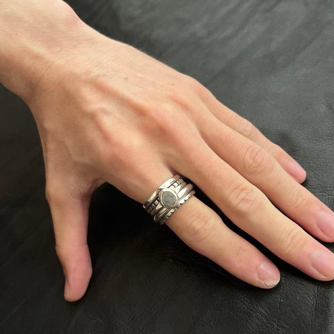 フランス　スターリング　シルバー　リング　ヴィンテージ　セット　ユーロ　925