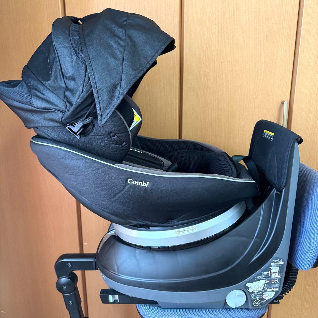 Combi クルムーヴ スマート ISOFIX エッグショック　ブラック