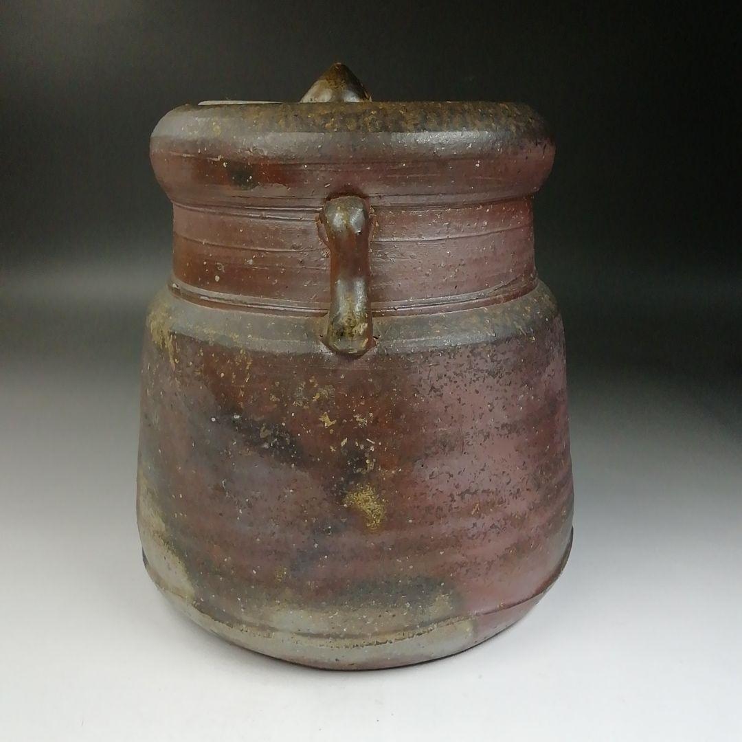 Ｔ７４１　水指　『備前　水指』『森宝山 造』　共箱　茶道具