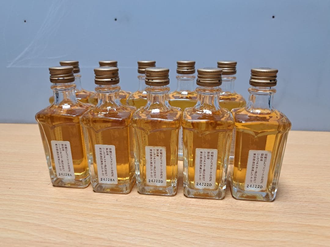 竹鶴 12年 ウイスキー50ml　10本セット