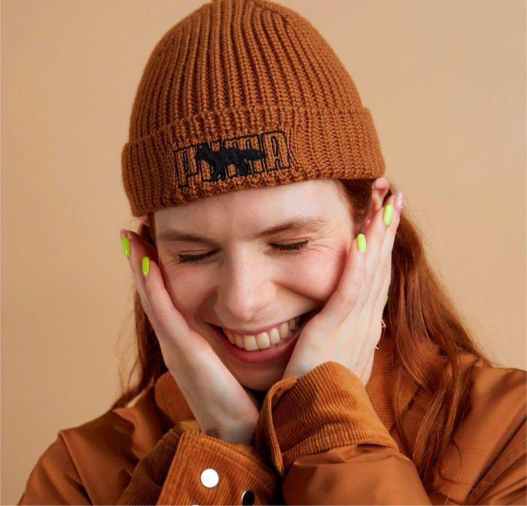 新品PUMA x Maison Kitsune ミニ フィッシャーマン ビーニー