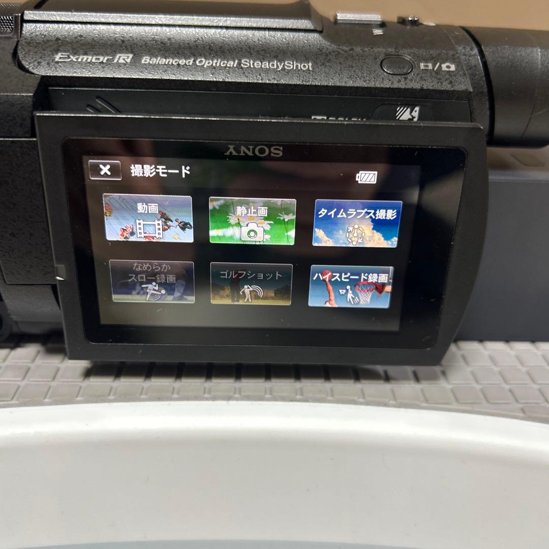 SONY FDR-AX55 4K ハンディカム 訳あり品！ 値下げ依頼可！