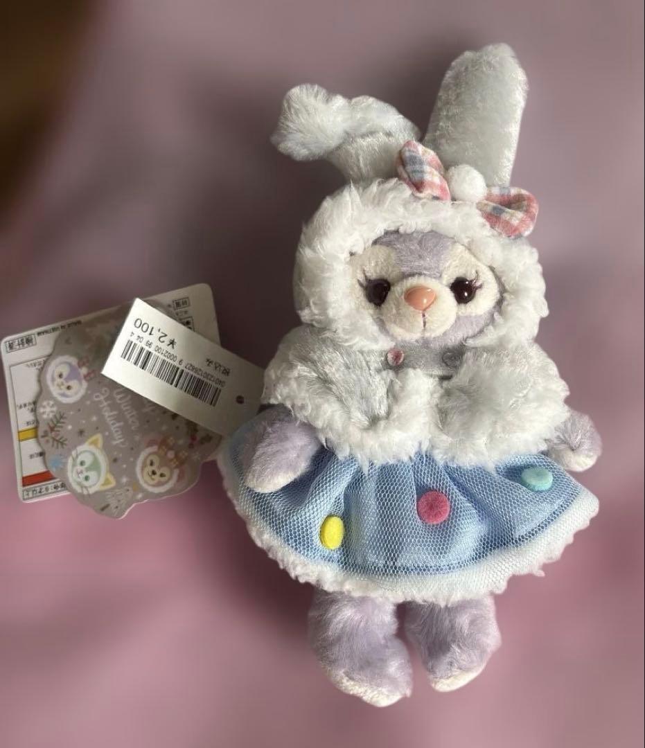ウィンターホリデー　ステラルー　ぬいぐるみバッジ　東京ディズニーシー