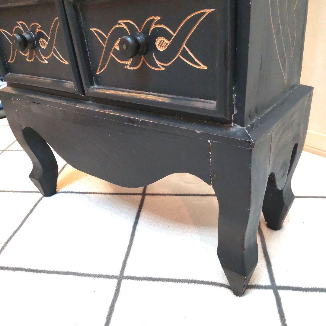 アジアン家具 バリ家具 アンティーク キャビネット 棚