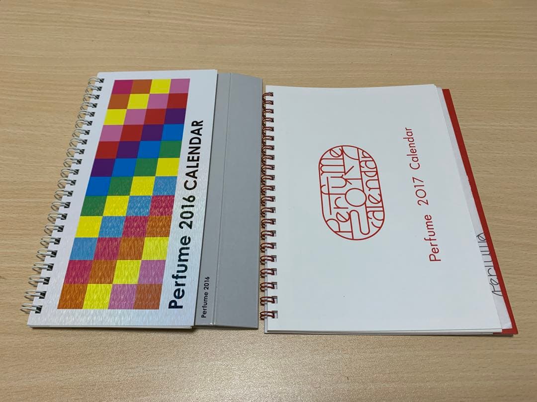 【匿名配送】Perfume　カレンダー　スケジュール帳　9点　まとめ売り