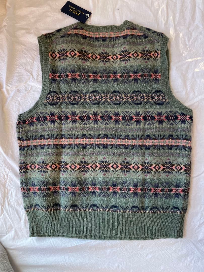 RALPHLAUREN メンズ ベスト　総柄　新品未使用品