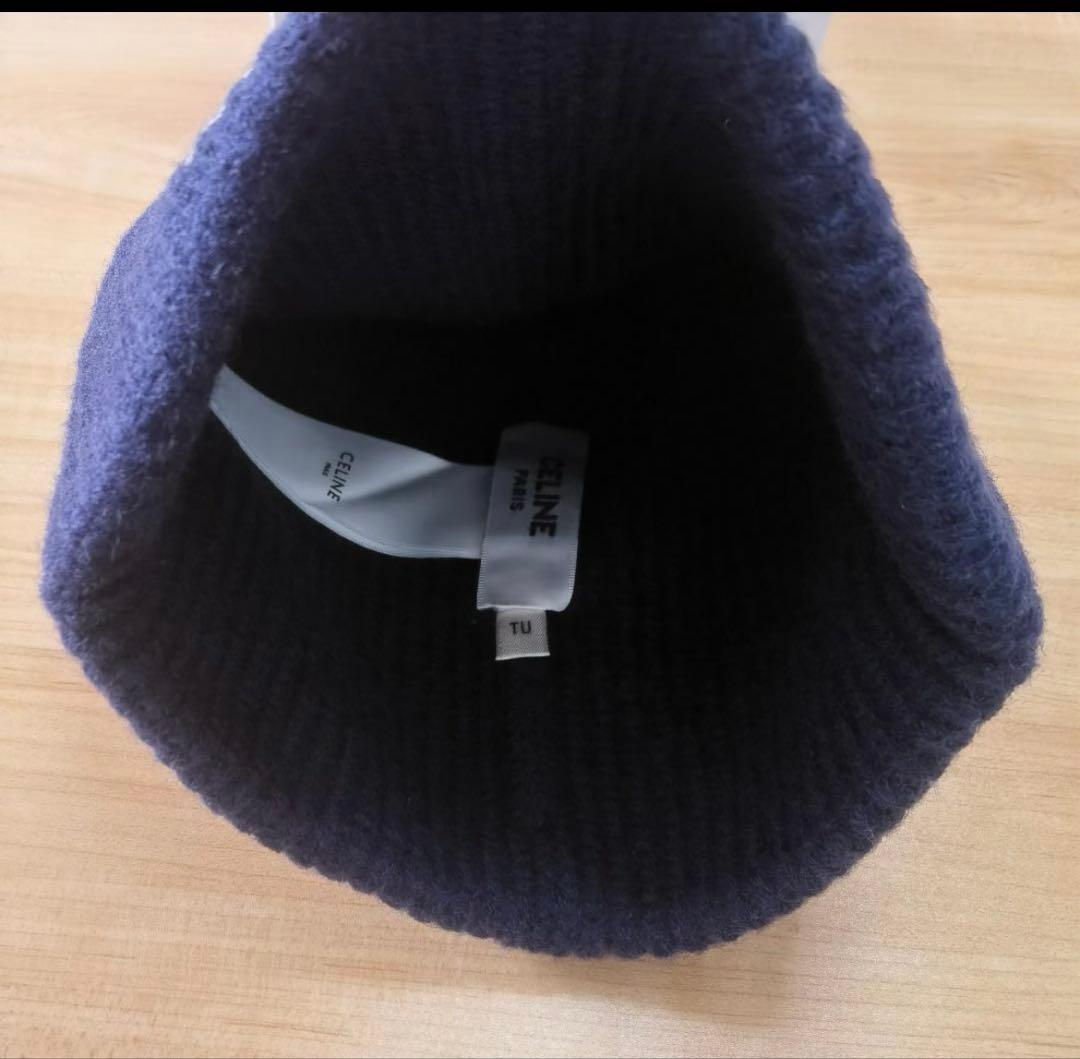CELINE ビーニー ニット帽